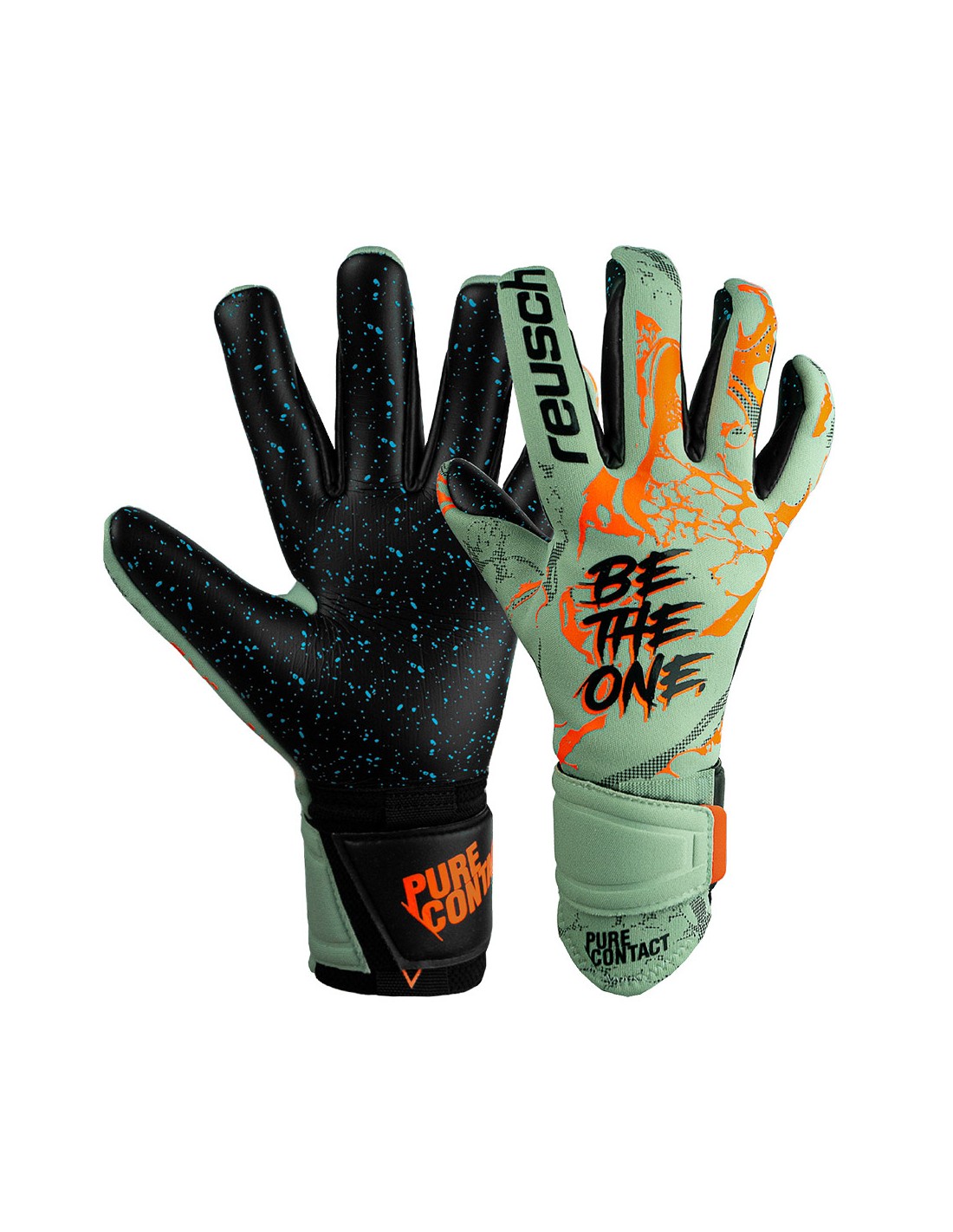 Reusch Reusch Pure Contact 5370900-5444 Γάντια Τερματοφύλακα Ενηλίκων Πράσινα Fusion