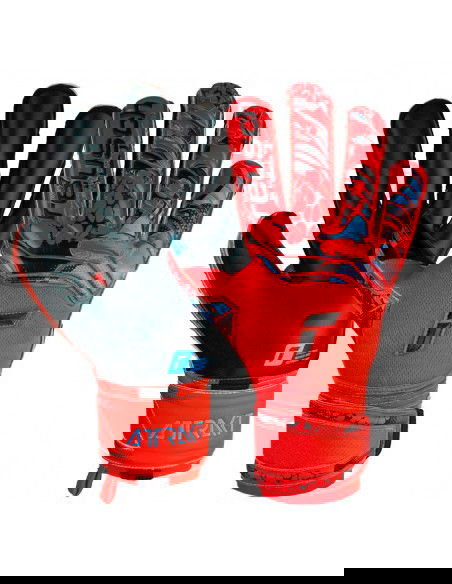 Reusch Attrakt Gold X Evolution Cut Finger Support 5370950-3333 Γάντια Τερματοφύλακα Ενηλίκων Κόκκινα
