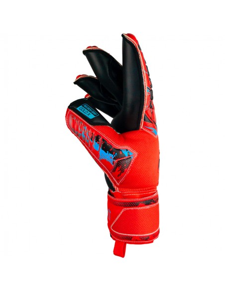 Reusch Attrakt Gold X Evolution Cut Finger Support 5370950-3333 Γάντια Τερματοφύλακα Ενηλίκων Κόκκινα