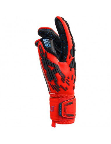 Reusch Attrakt Freegel 5370995-3333 Γάντια Τερματοφύλακα Ενηλίκων Κόκκινα Fusion Goaliator