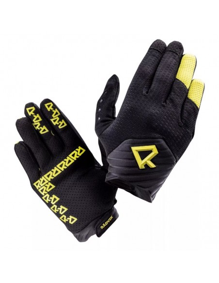 Radvik 92800404786 Μακριά Γάντια Ποδηλασίας Ενηλίκων Μαύρα