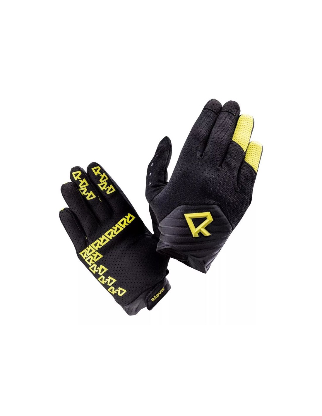 Radvik 92800404786 Μακριά Γάντια Ποδηλασίας Ενηλίκων Μαύρα