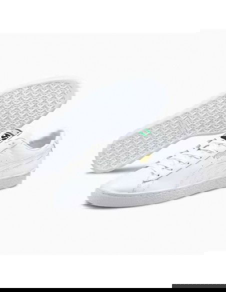 Puma Classic Γυναικεία Sneakers Λευκά 374923-01