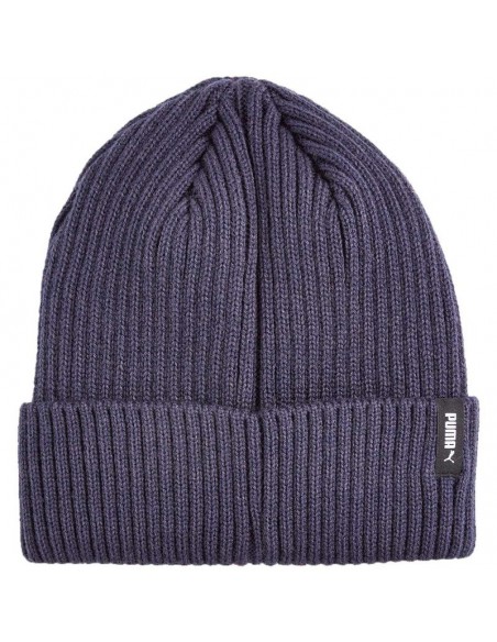 Puma Classic Cuff Beanie Unisex Σκούφος Πλεκτός σε Navy Μπλε χρώμα 024826-02