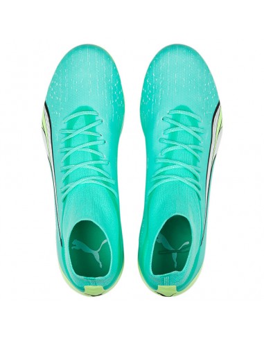 Puma Ultra Pro FG/AG 107240-03 Ψηλά Ποδοσφαιρικά Παπούτσια με Τάπες Τιρκουάζ