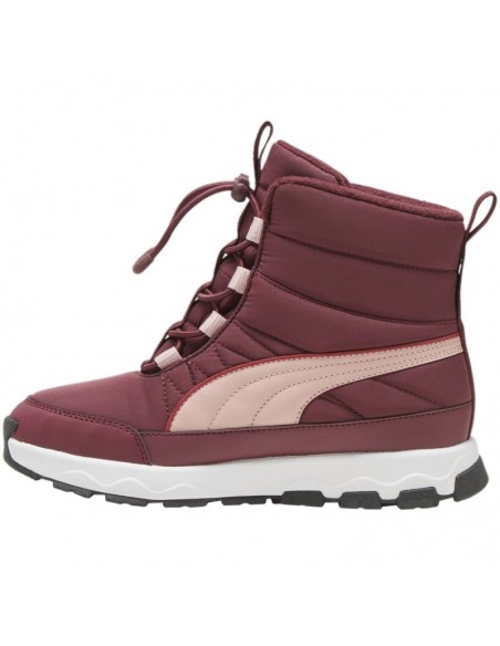 Puma Evolve Boot Παιδικές Μπότες Χιονιού Μπορντό