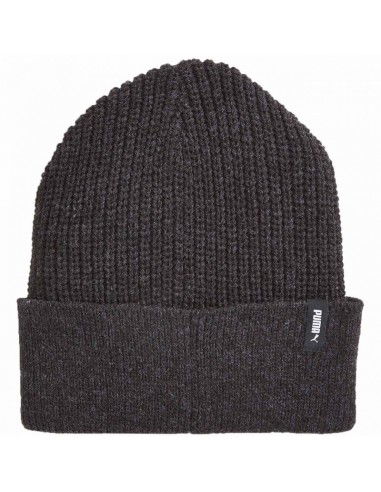 Puma Classics Beanie Unisex Σκούφος Πλεκτός σε Γκρι χρώμα 024874-01