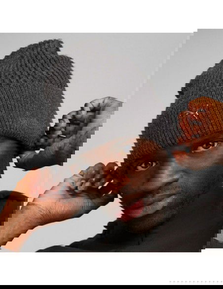 Puma Classics Beanie Unisex Σκούφος Πλεκτός σε Γκρι χρώμα 024874-01