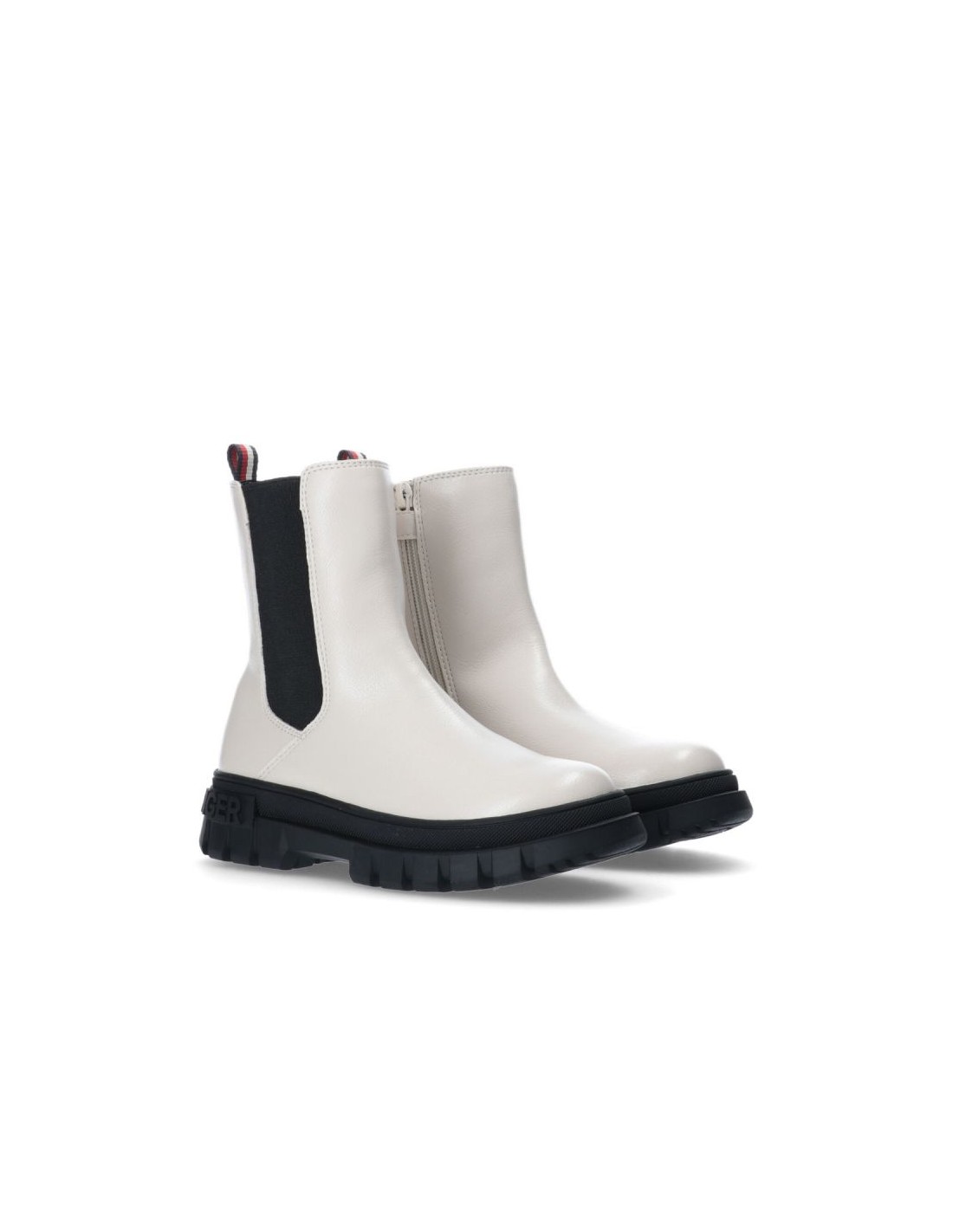 Tommy Hilfiger Bootie Παιδικά Μποτάκια Εκρού T3A5-33058-1355101