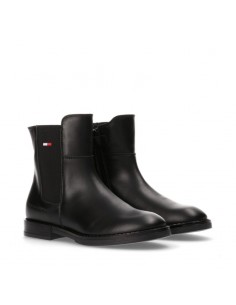 Tommy Hilfiger Boot Γυναικεία Chelsea Μποτάκια Μαύρα T4A5-33045-0036999