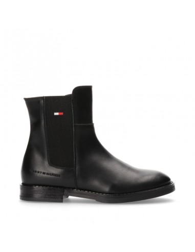 Tommy Hilfiger Boot Γυναικεία Chelsea Μποτάκια Μαύρα T4A5-33045-0036999