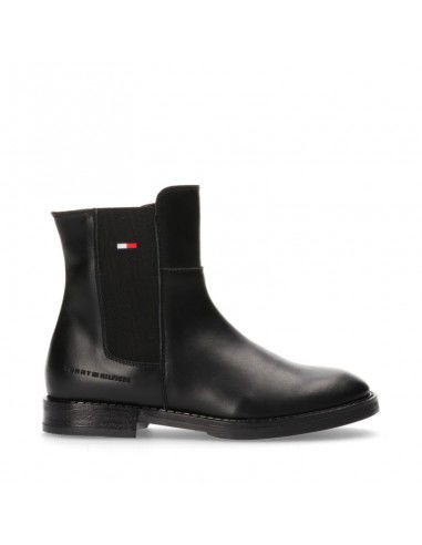 Tommy Hilfiger Boot Γυναικεία Chelsea Μποτάκια Μαύρα T4A5-33045-0036999