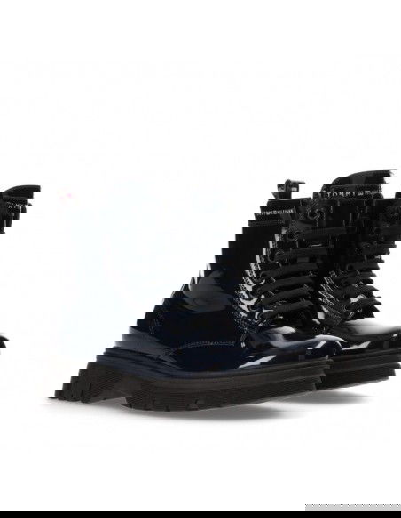 Tommy Hilfiger Lace Up Bootie Blue W T4A5330400775800800