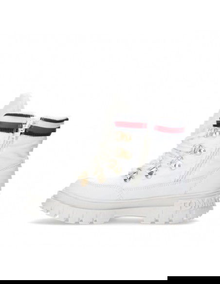 Tommy Hilfiger Γυναικεία Μποτάκια Λευκά T3A5-33062-1047101