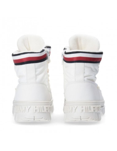Tommy Hilfiger Γυναικεία Μποτάκια Λευκά T3A5-33062-1047101