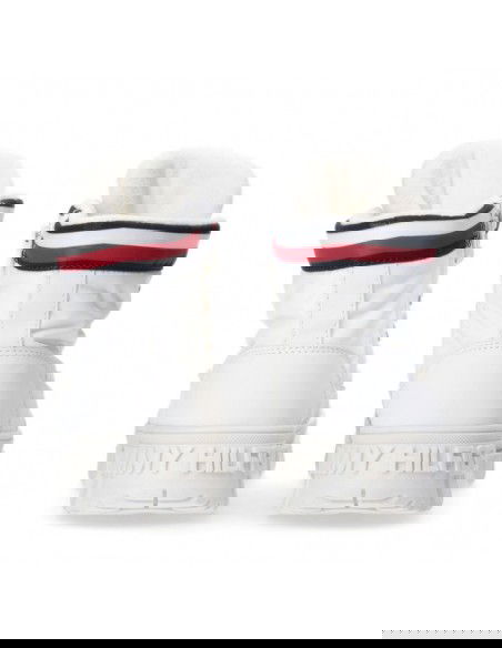 Tommy Hilfiger Γυναικεία Μποτάκια Λευκά T3A5-33062-1047101