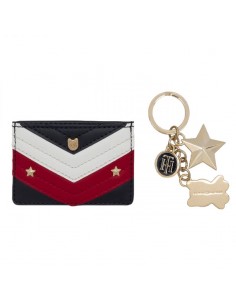 Tommy Hilfiger Μπρελόκ Δερμάτινο Χρυσό AW0AW05852