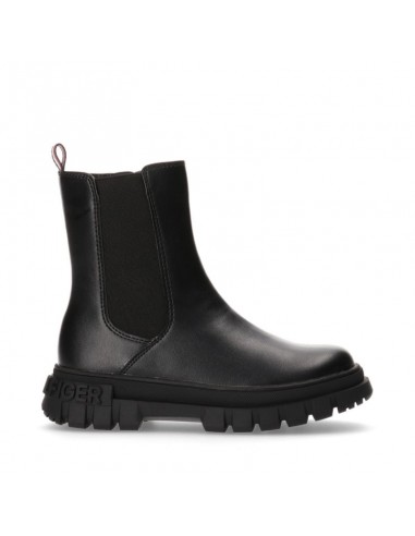 Tommy Hilfiger Παιδικά Μποτάκια με Φερμουάρ Μαύρα T3A5-33058-1355999