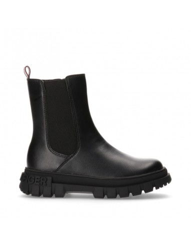 Tommy Hilfiger Παιδικά Μποτάκια με Φερμουάρ Μαύρα T3A5-33058-1355999
