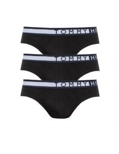 Tommy Hilfiger Ανδρικά Σλιπ Μαύρα Μονόχρωμα 3Pack UM0UM01227-0R9