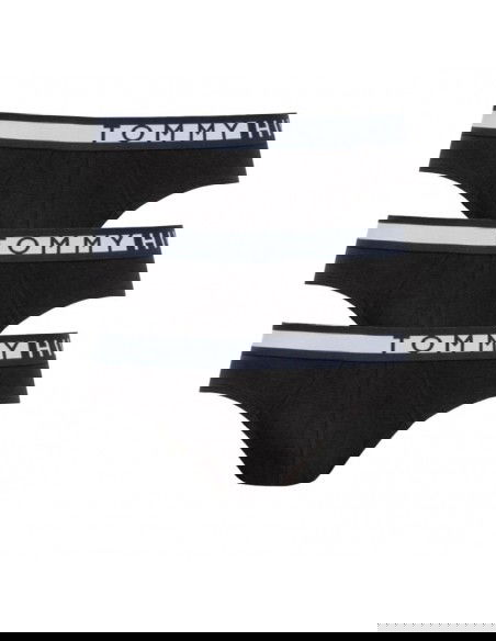 Tommy Hilfiger Ανδρικά Σλιπ Μαύρα Μονόχρωμα 3Pack UM0UM01227-0R9