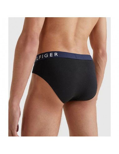 Tommy Hilfiger Ανδρικά Σλιπ Μαύρα Μονόχρωμα 3Pack UM0UM01227-0R9