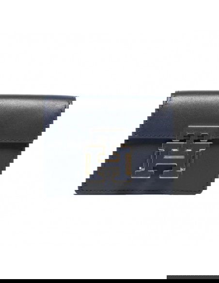 Tommy Hilfiger Μικρό Δερμάτινο Γυναικείο Πορτοφόλι Μπλε AW0AW14344-DW6