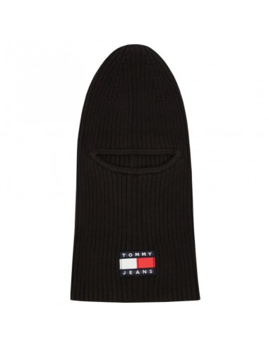 Tommy Hilfiger Beanie Unisex Σκούφος Πλεκτός σε Μαύρο χρώμα AM0AM08251