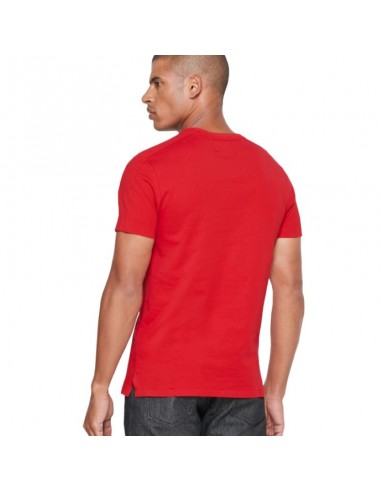 Tommy Hilfiger Ανδρική Αθλητική Μπλούζα Κοντομάνικη Κόκκινο TT0TT07092