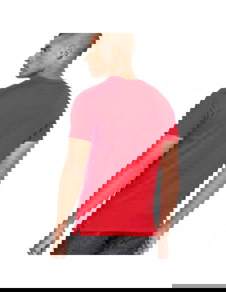 Tommy Hilfiger Ανδρική Αθλητική Μπλούζα Κοντομάνικη Κόκκινο TT0TT07092