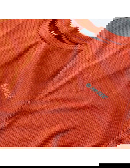 Hi-Tec Ανδρική Φανέλα Κοντομάνικη σε Πορτοκαλί Χρώμα 92800498360