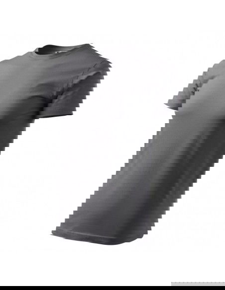 Malfini Basic Ανδρικό Διαφημιστικό T-shirt Κοντομάνικο steel MLI-12936