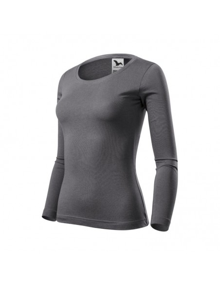 Malfini Γυναικεία Διαφημιστική Μπλούζα Μακρυμάνικη steel MLI-16936