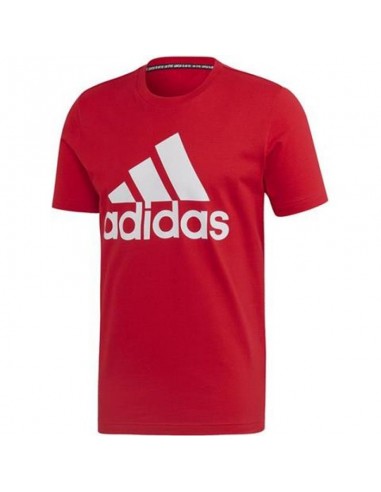 Adidas Must Haves Badge Of Sport Ανδρικό T-shirt Scarlet με Λογότυπο FL3943