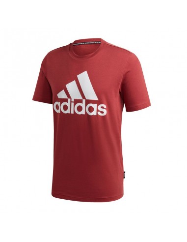 Adidas Must Haves Badge of Sport Ανδρικό T-shirt Legacy Red με Λογότυπο GC7351