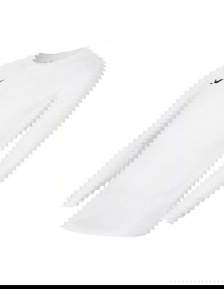 Nike Παιδική Χειμερινή Μπλούζα Μακρυμάνικη Λευκή Park VII BV6740-100