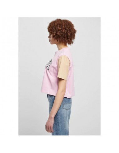 Karl Kani tshirt Serif Crop Block Tee W 6130859