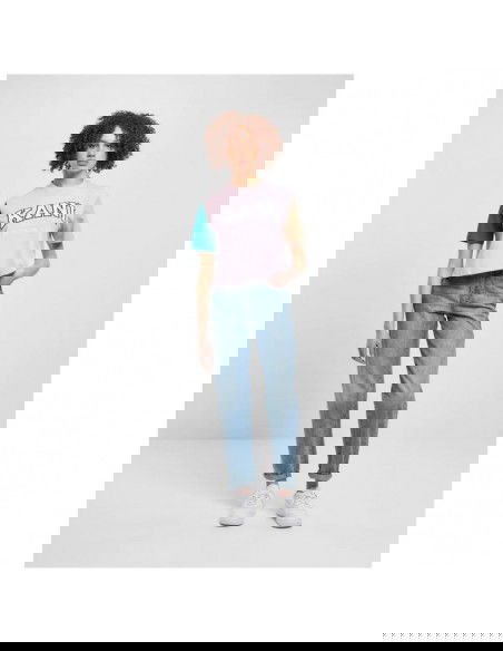 Karl Kani tshirt Serif Crop Block Tee W 6130859