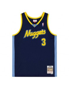 Mitchell & Ness Ανδρική Αθλητική Μπλούζα Αμάνικη Navy Μπλε SMJY4205-DNU06AIVASBL