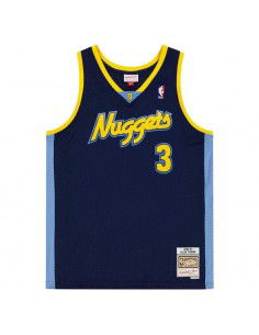 Mitchell & Ness Ανδρική Αθλητική Μπλούζα Αμάνικη Navy Μπλε SMJY4205-DNU06AIVASBL