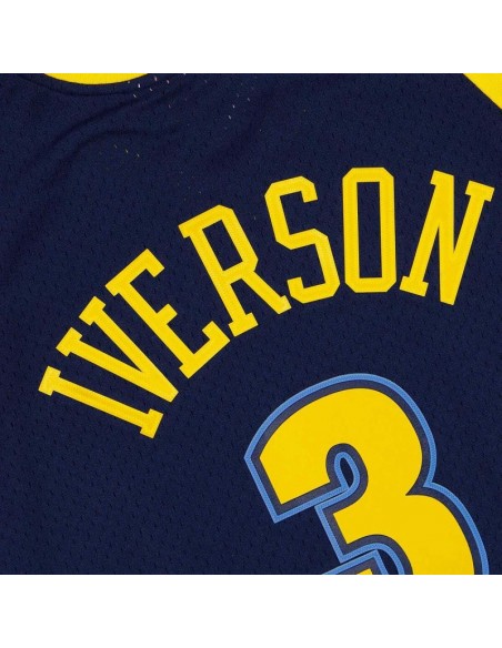 Mitchell & Ness Ανδρική Αθλητική Μπλούζα Αμάνικη Navy Μπλε SMJY4205-DNU06AIVASBL