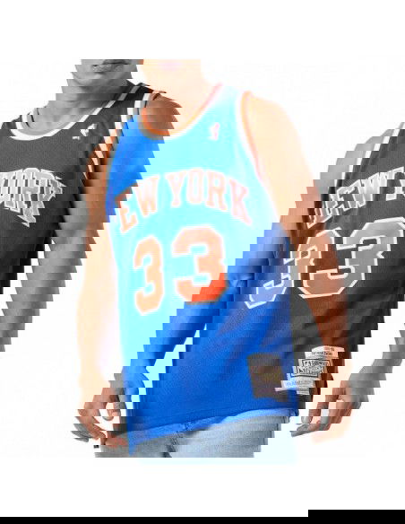 Mitchell Ness NBA Swingman New York Knicks Patric Ewing TShirt SMJYGS18186NYKROYA91PEW