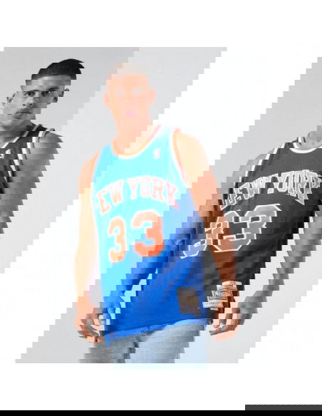 Mitchell Ness NBA Swingman New York Knicks Patric Ewing TShirt SMJYGS18186NYKROYA91PEW