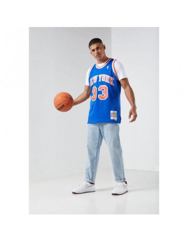Mitchell & Ness New York Knicks SMJYGS18186-NYKROYA91PEW Ανδρική Φανέλα Μπάσκετ Patrick Ewing
