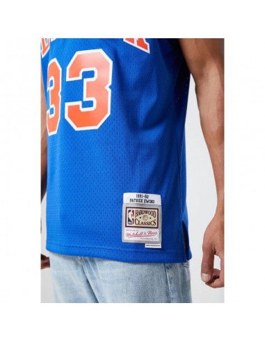 Mitchell & Ness New York Knicks SMJYGS18186-NYKROYA91PEW Ανδρική Φανέλα Μπάσκετ Patrick Ewing