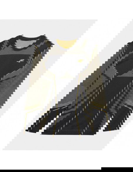 4F 4FAW23USEAM105-20S Ανδρική Ισοθερμική Κοντομάνικη Μπλούζα Πολύχρωμη