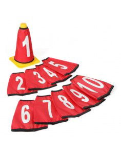Yakima Sport Tshirts numbers for cones 10 pieces 100330