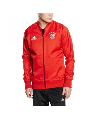 Adidas FC Bayern Tiro 21 Ανδρική Φούτερ Ζακέτα με Τσέπες True Red / Mystery Ink H67174