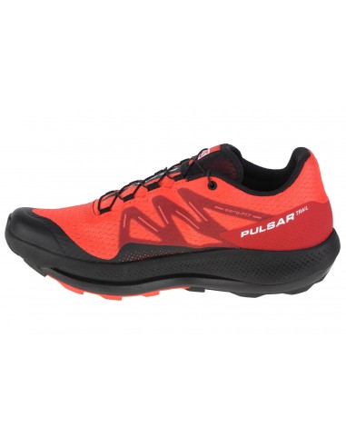 Salomon Pulsar L41602900 Ανδρικά Αθλητικά Παπούτσια Trail Running Poppy Red / Bird / Black