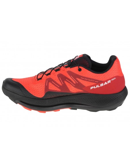 Salomon Pulsar L41602900 Ανδρικά Αθλητικά Παπούτσια Trail Running Poppy Red / Bird / Black